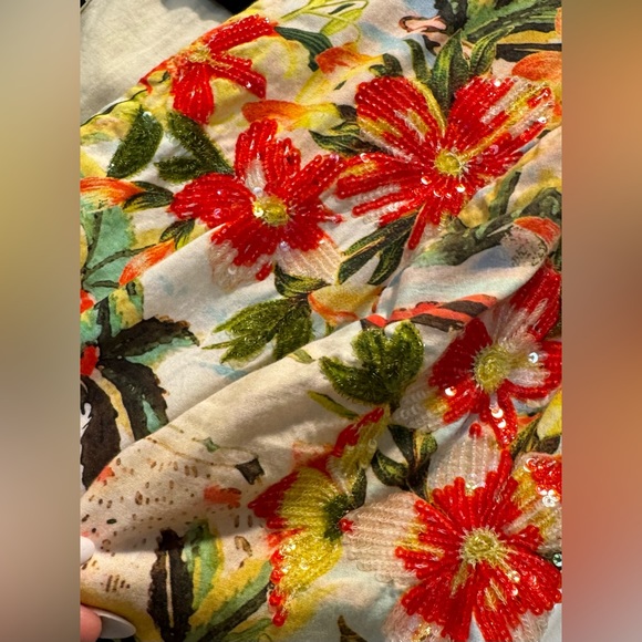 ROCO SANDS- ABSOLUTELY stunning Tropical Dress. Sz Small - Picture 3 of 11